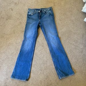 Boot cut jeans